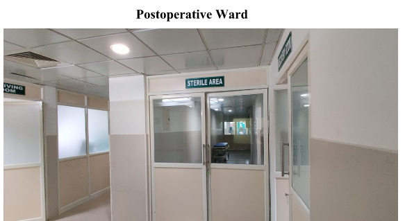 Post operative ward